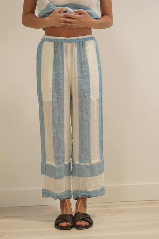 Tami Pants Coastal Sky Stripes