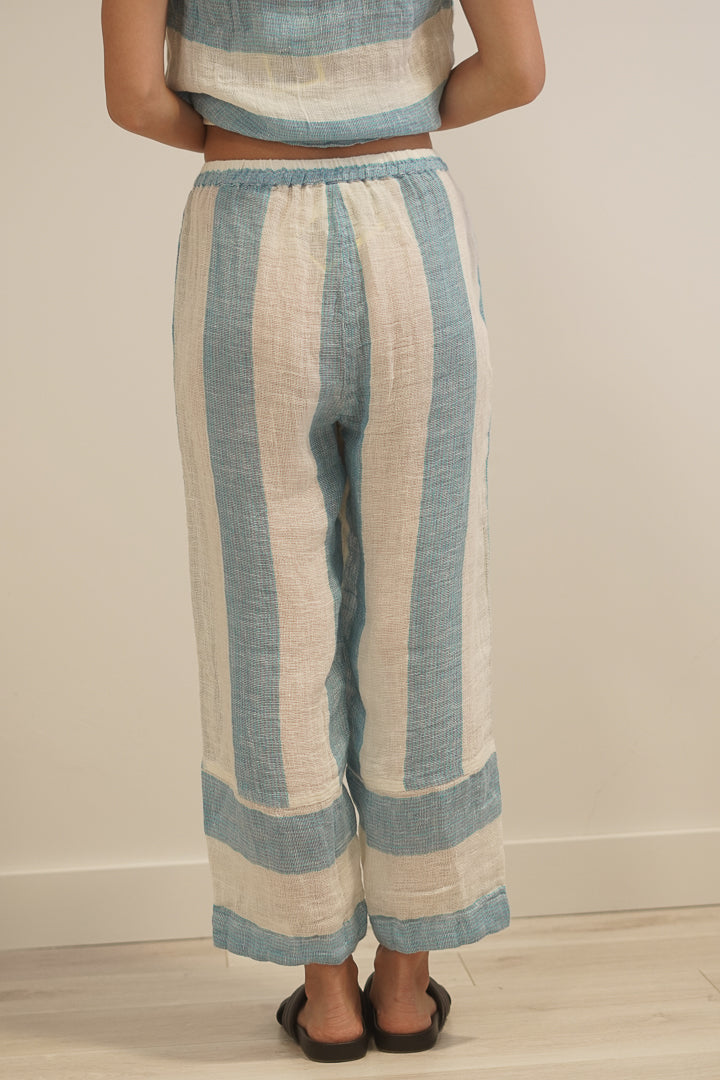 Tami Pants Coastal Sky Stripes