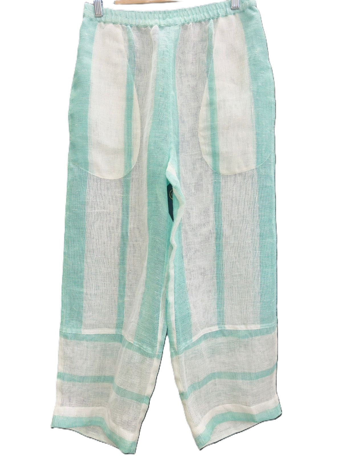 Tami Pants Cascade Green Stripey