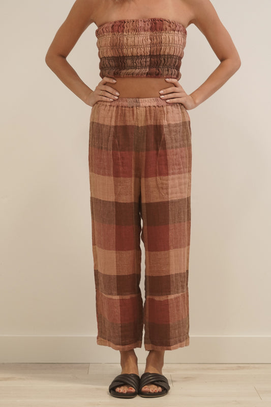 Tami Pants Cameo Brown Combo