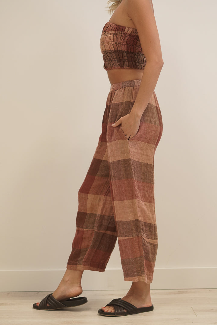 Tami Pants Cameo Brown Combo
