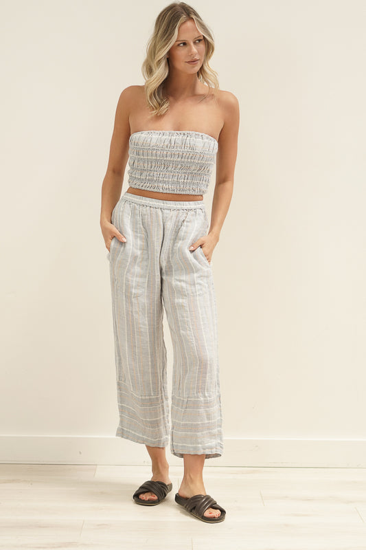 Tami Pants Lemon Sorbet Multi Stripes