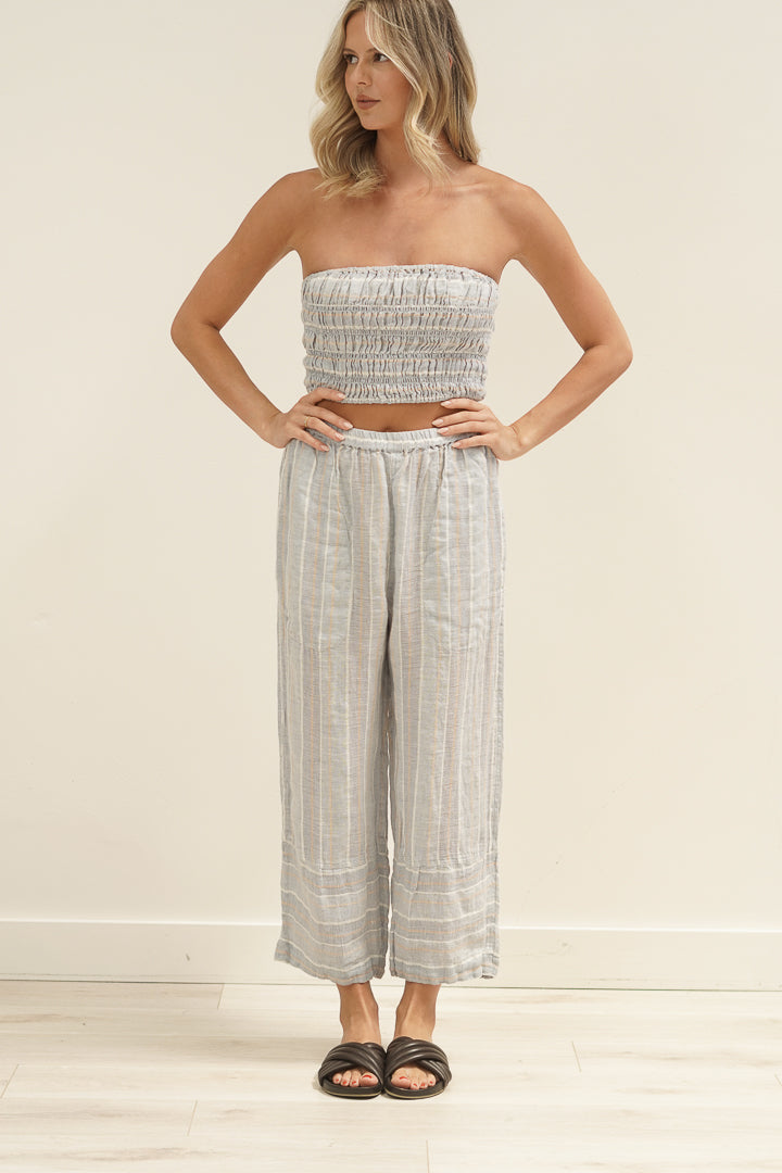 Tami Pants Lemon Sorbet Multi Stripes