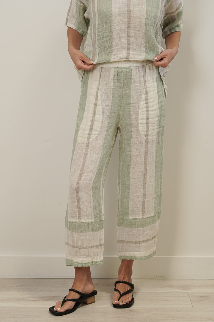 Tami Pants Reseda Stripey