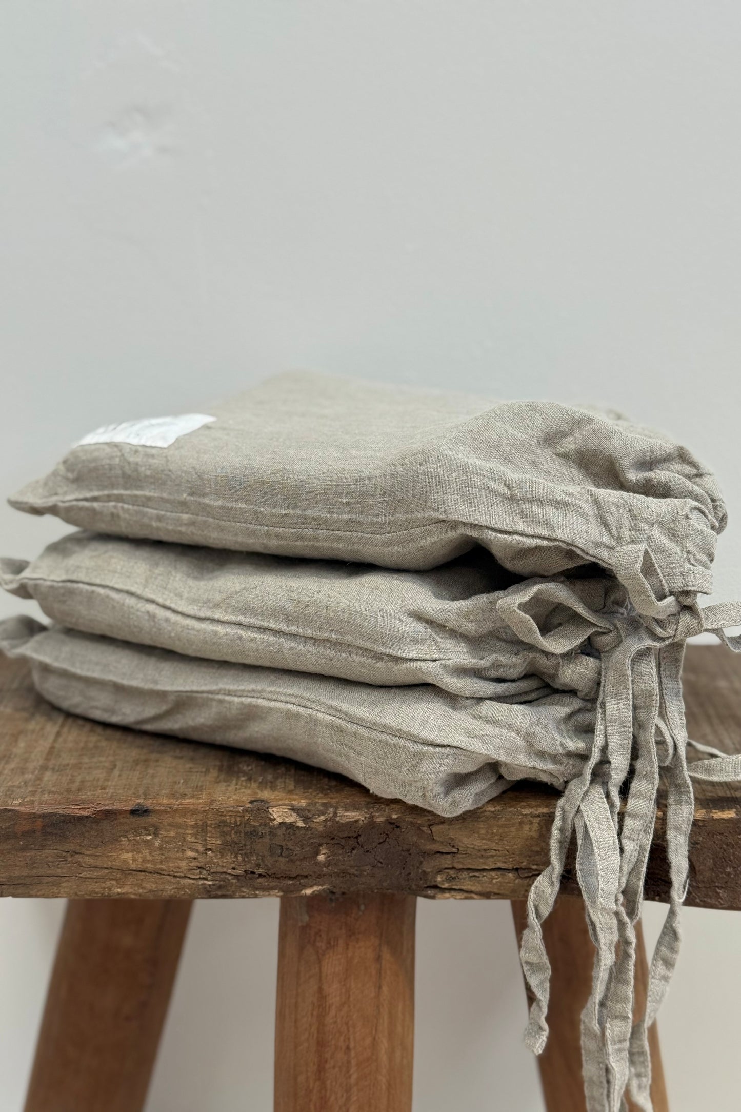 S/2 Basics Pillowcases Natural