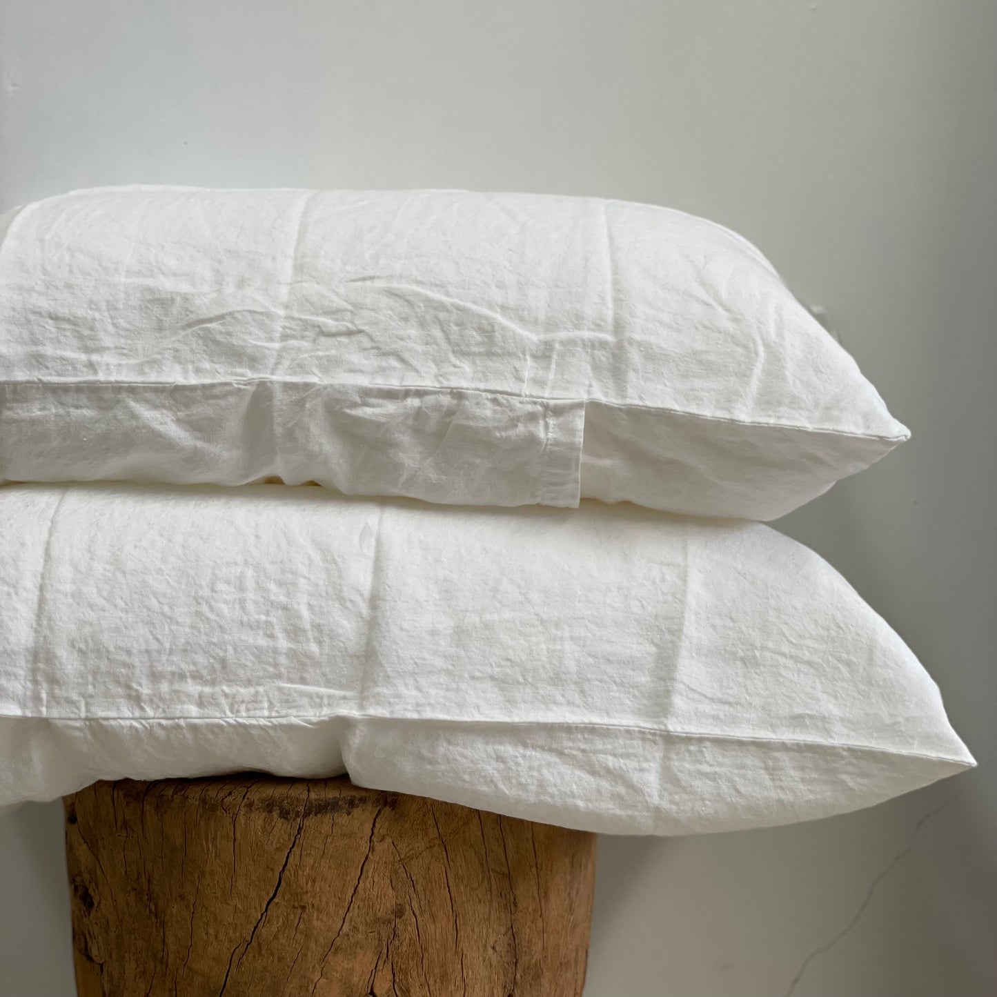 S/2 Basics Pillowcases White