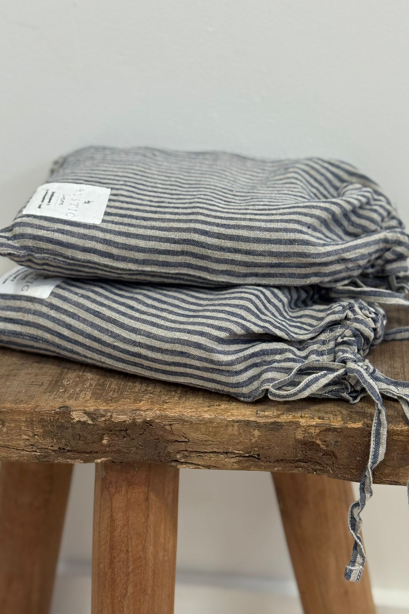 S/2 Noemi Blue Stripe Pillowcase