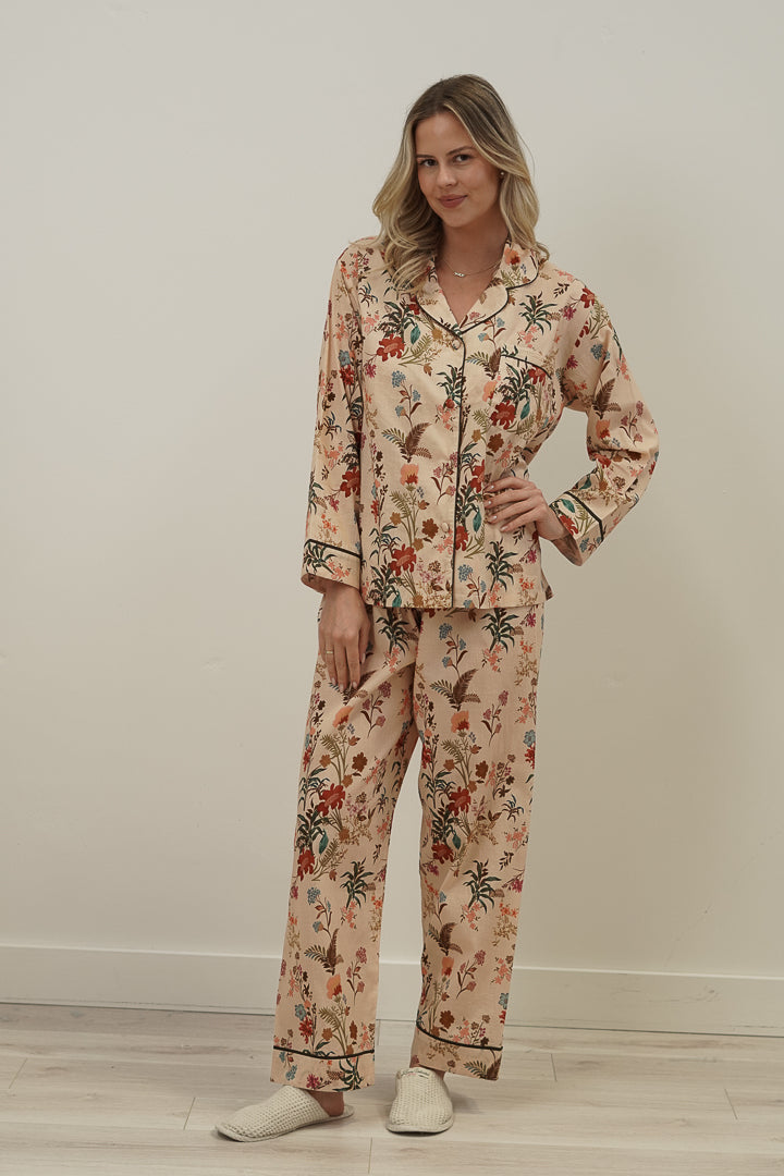 Wildflower Field Long Pj Set