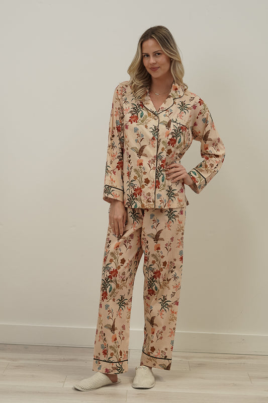 Wildflower Field Long Pj Set