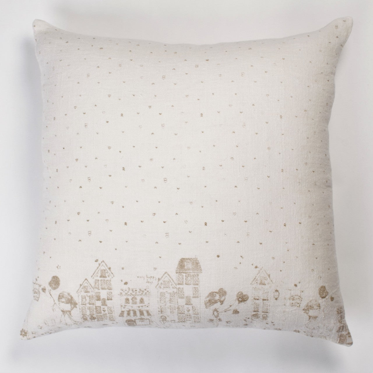 Villa Pigment Printed Linen Throw 130X150Cm