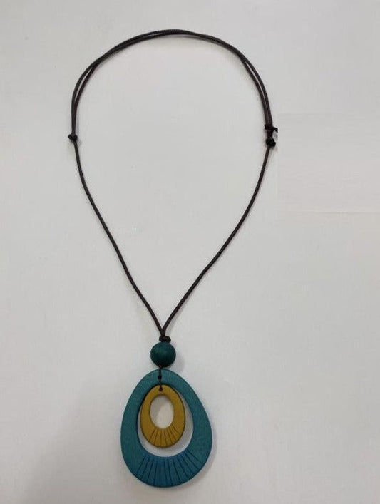 Teardrop Shaped Wooden Piece in Another N7-919