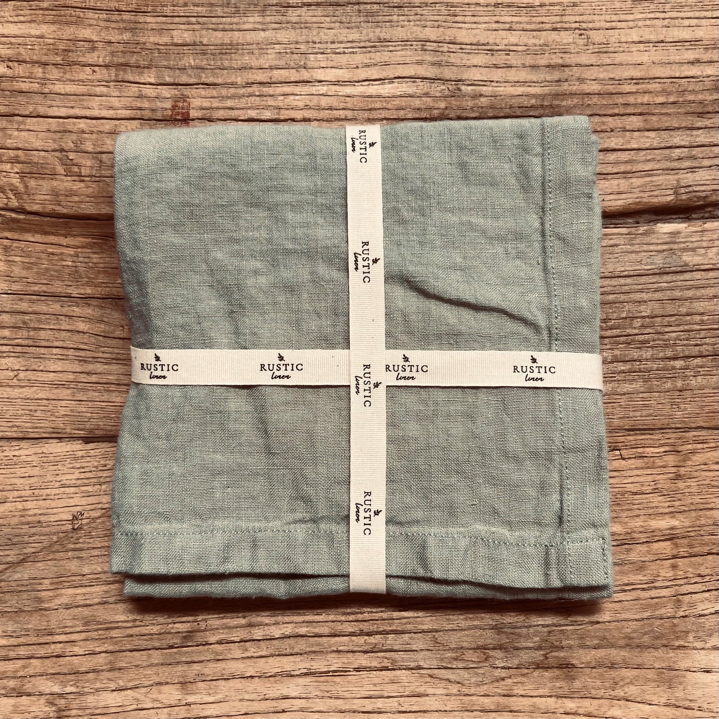 S/4 Sage Linen Napkin