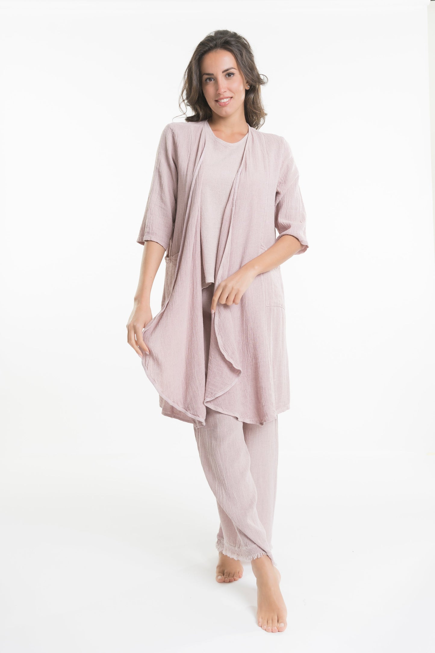 Woven Linen Jacket