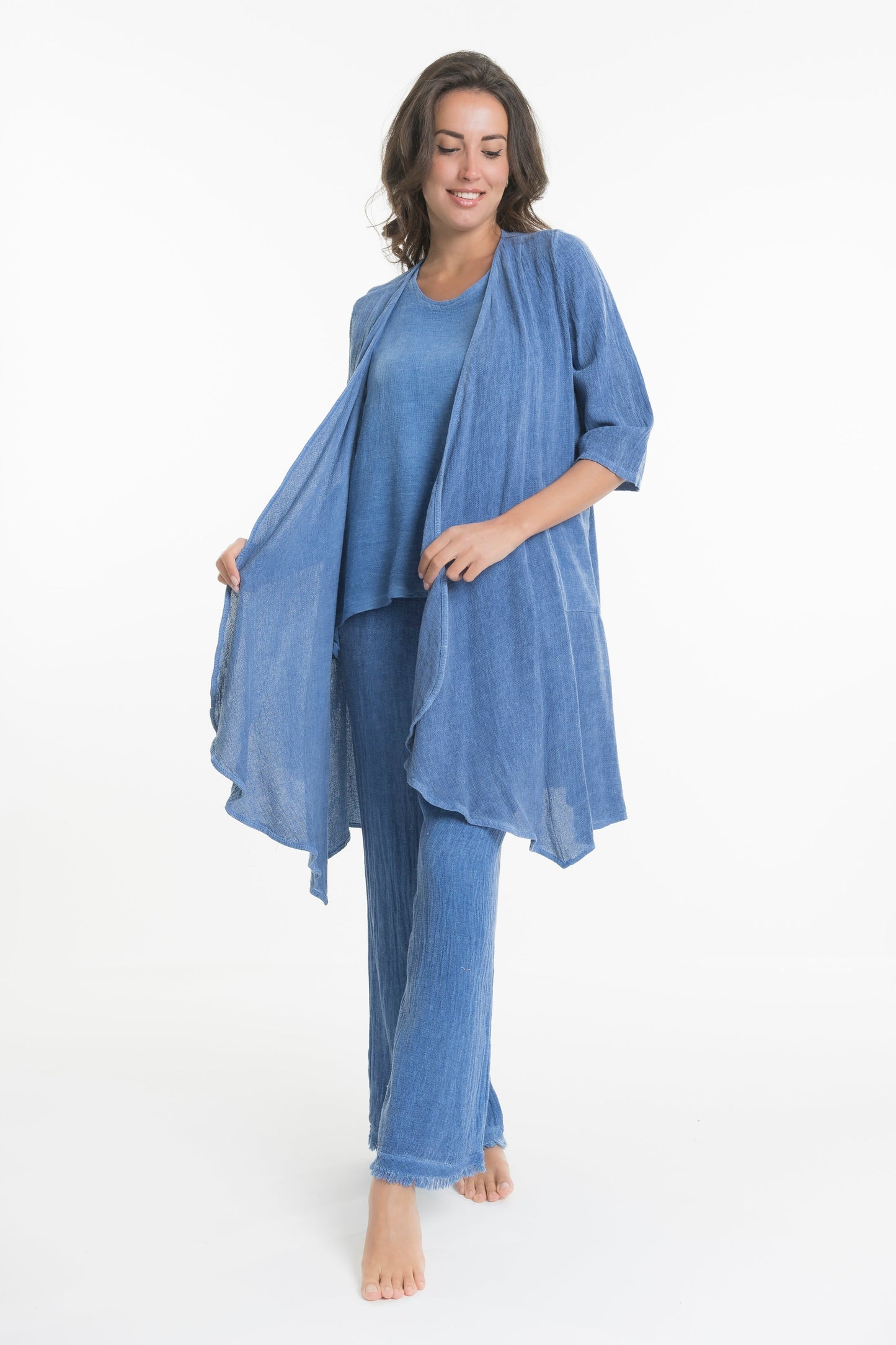 Woven Linen Jacket