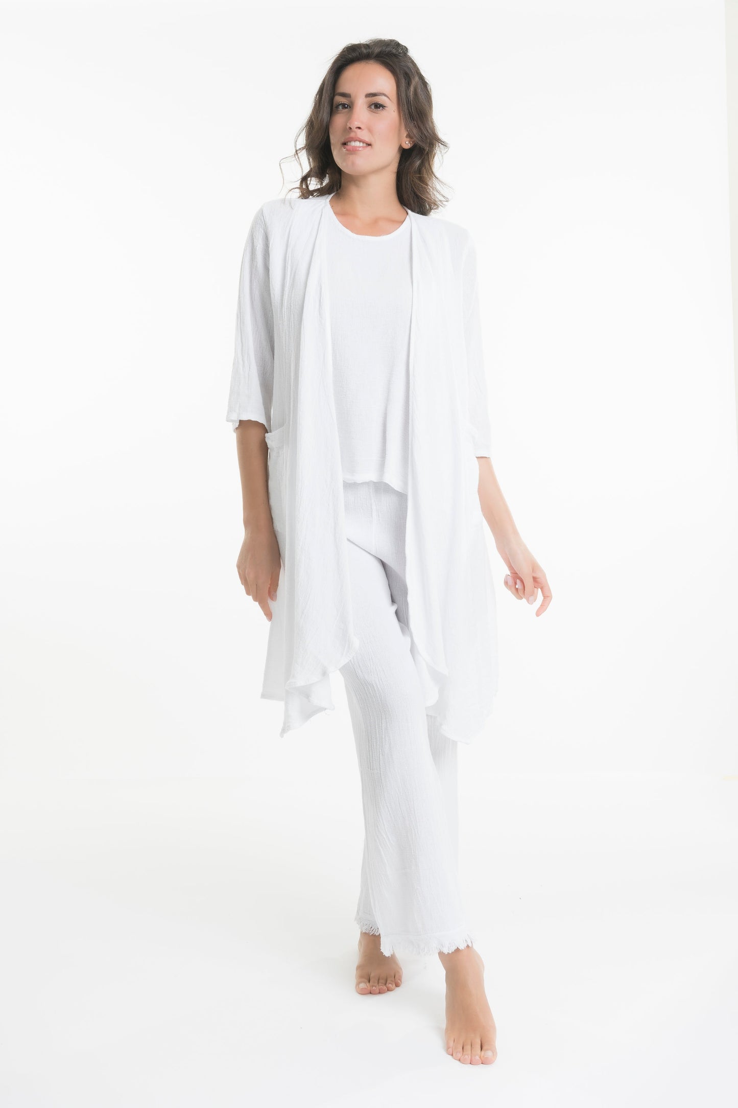 Woven Linen Jacket