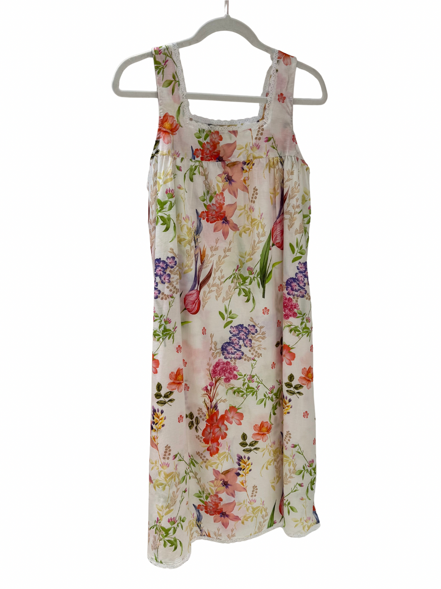 Blush Parrot Tulips Night Dress