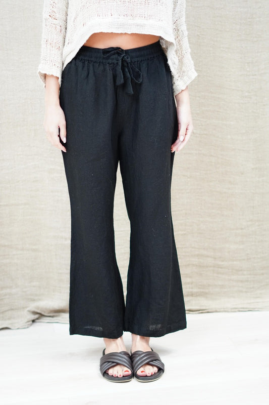 Erika Straight Leg Pants Black