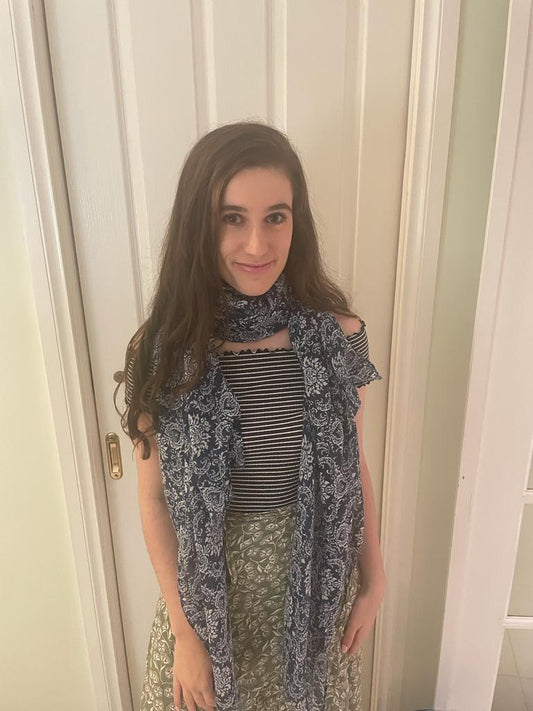 Viscose Paily Print Scarf 332277