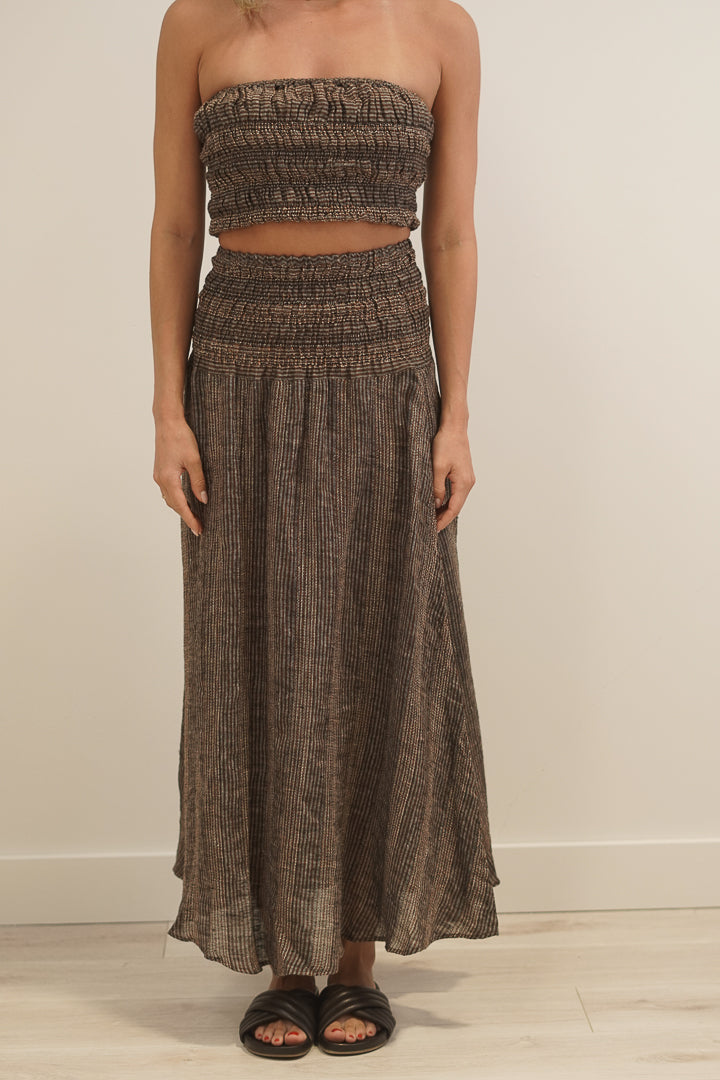 Reggie Tube Top Toasted Earth Combo