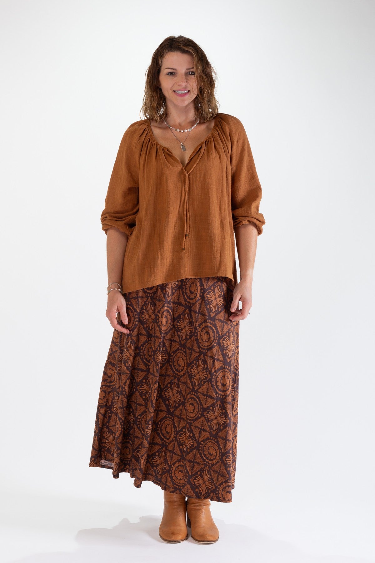Rose Cotton Top