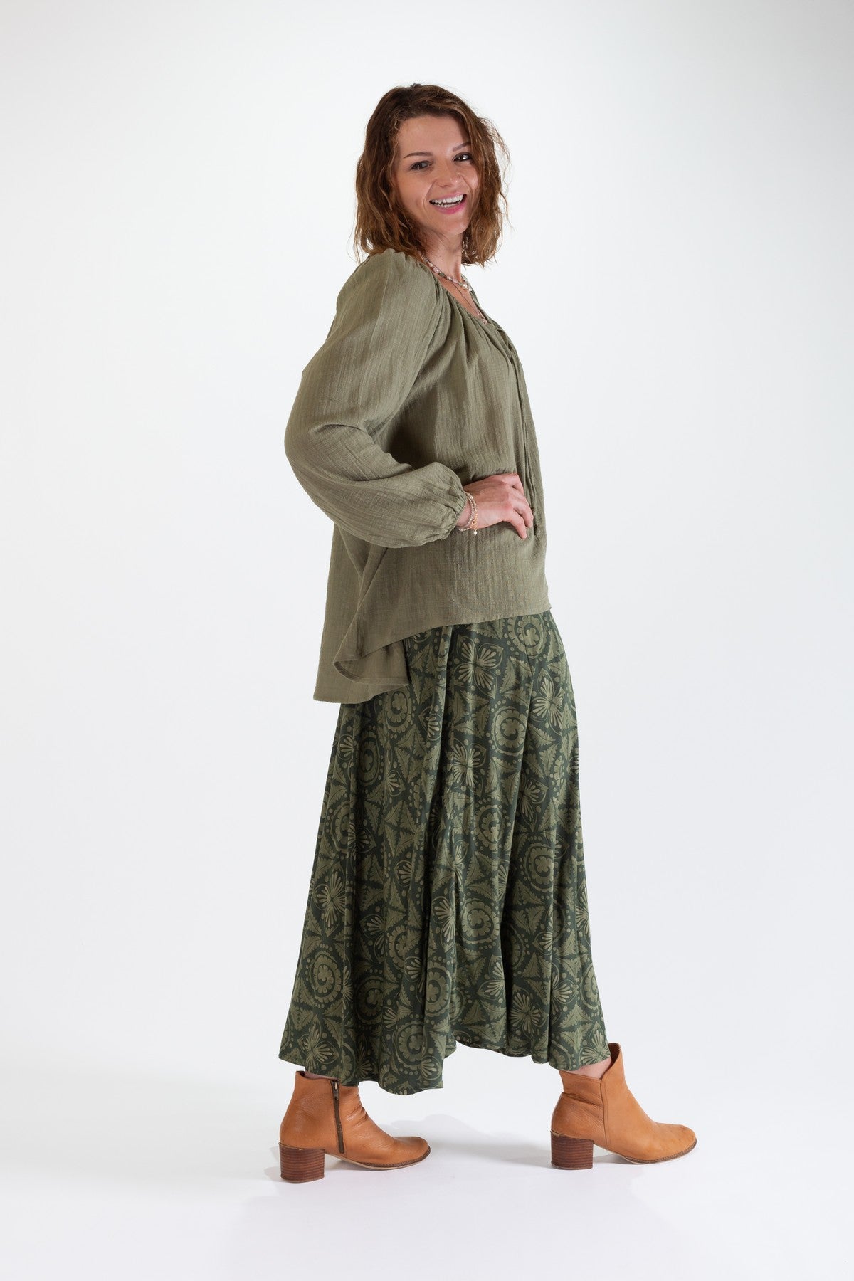 Rose Cotton Top