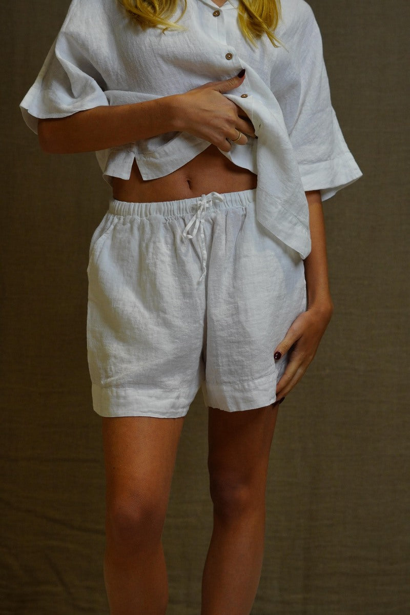Eve Shorts Optic White