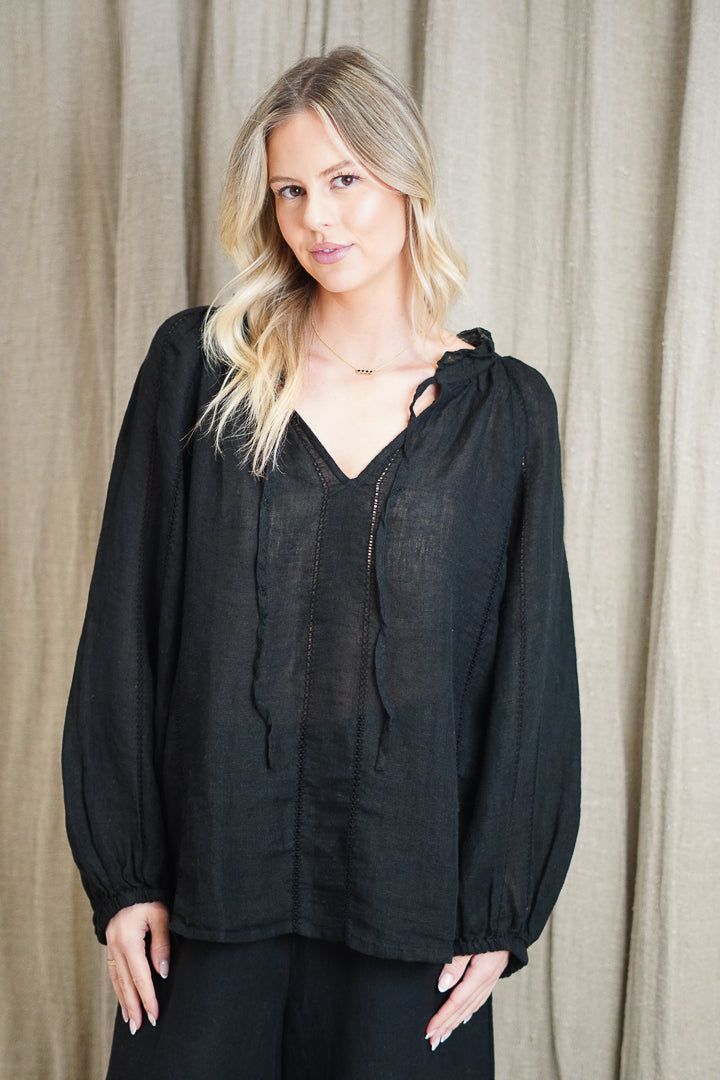Sussana Top Black