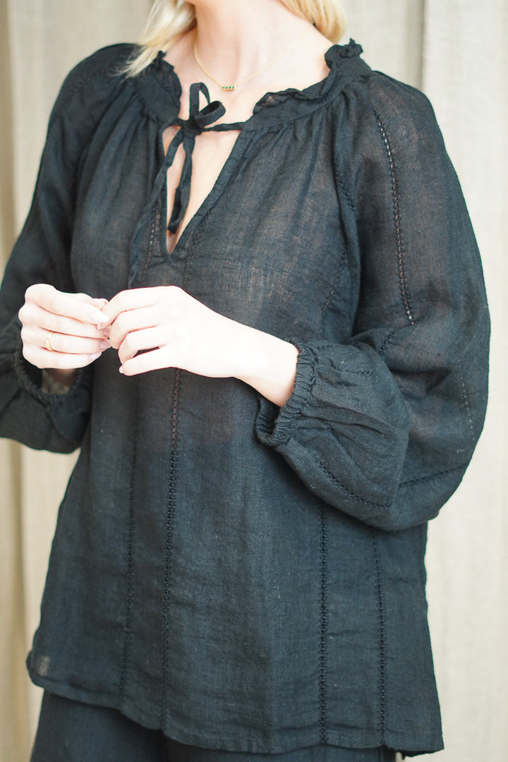 Sussana Top Black