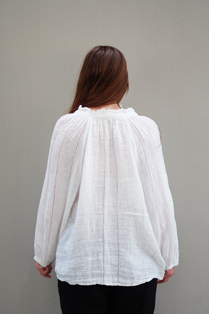 Sussana Top White