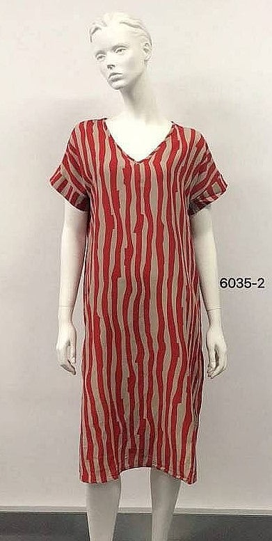 Printed Cotton Dress