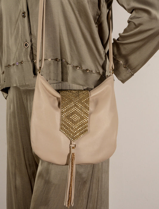 Shiva Celine Crossbody - Gold