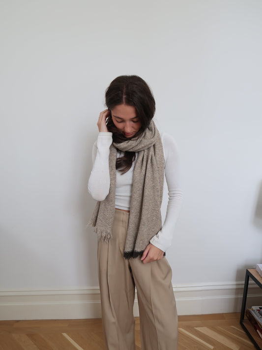 Wool Blend Scarf - TS-2420