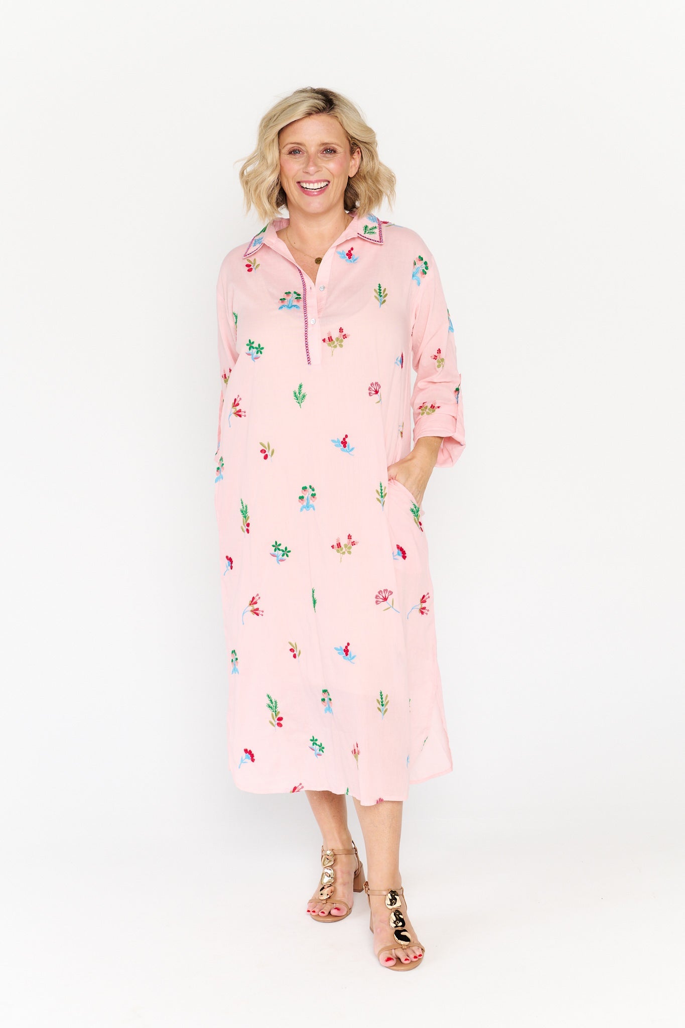 TALIA PINK DRESS