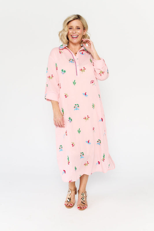 TALIA PINK DRESS