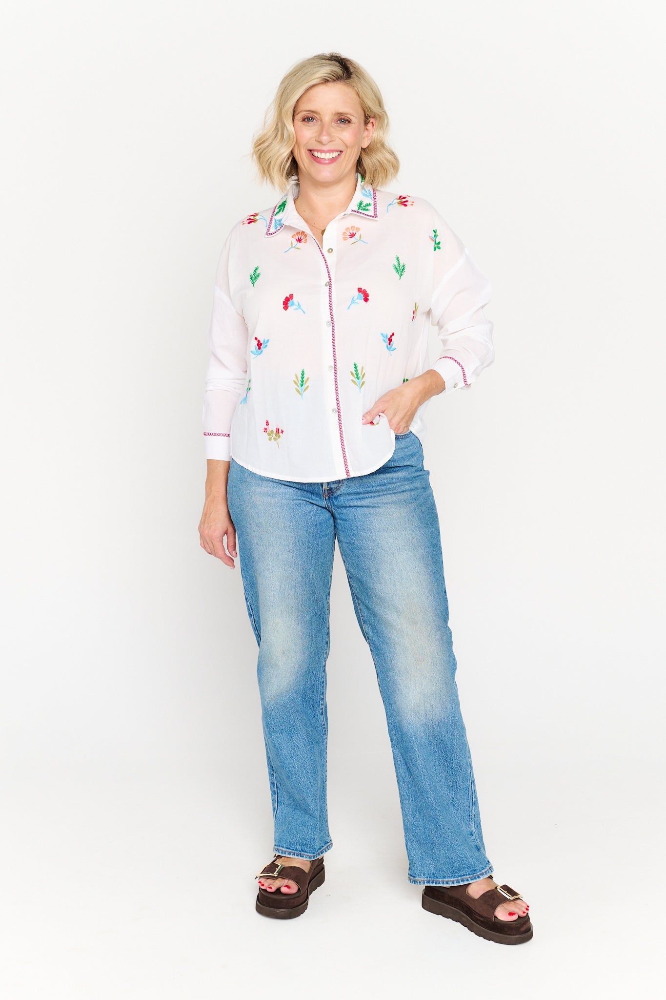 TALIA WHITE SHIRT