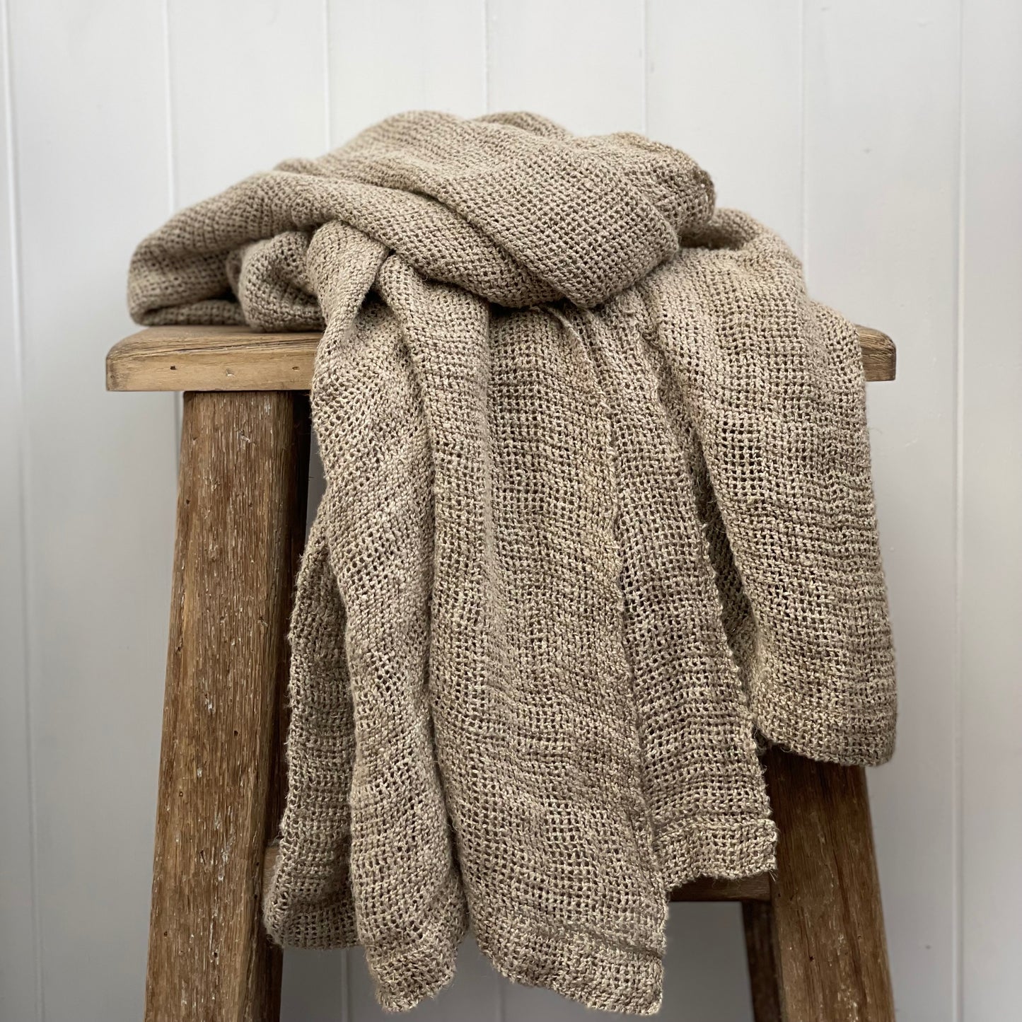Throw -Natural- Leno 100% Linen 130X190Cm