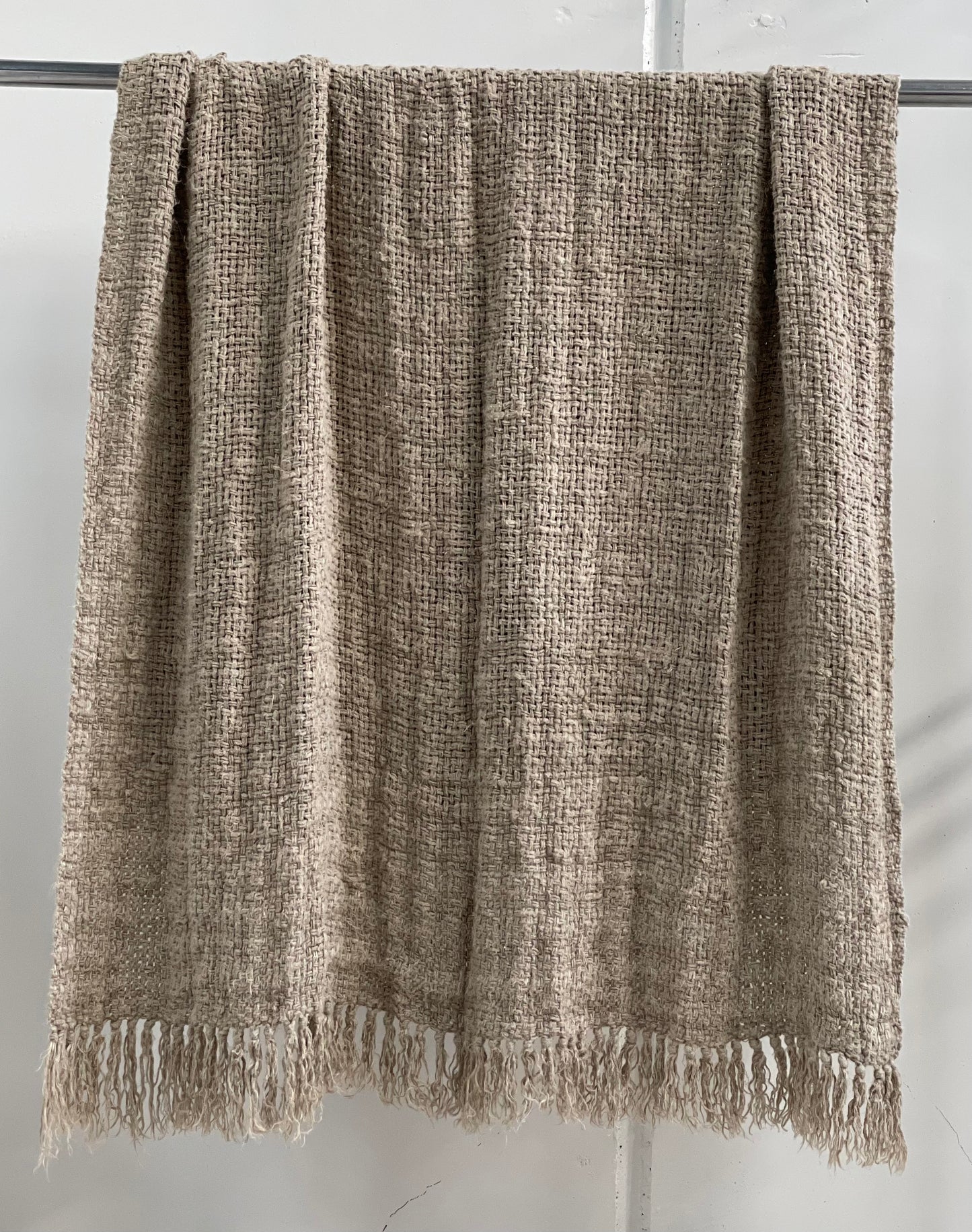 Throw Bryn Handloomed/Rustic Linen