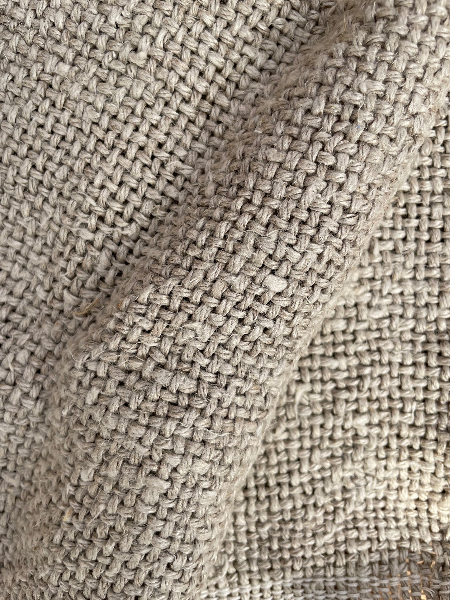 Throw-Natural- Dallas Heavy Handloomed 100% Linen