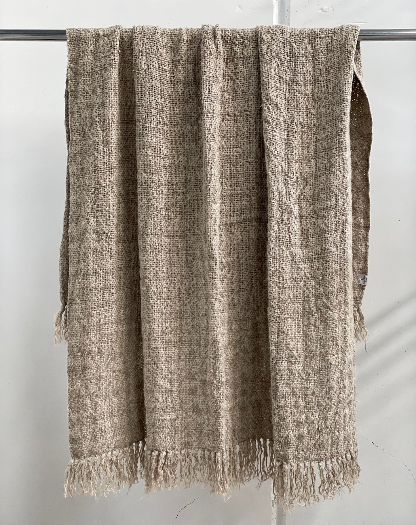 Throw-Natural- Dallas Heavy Handloomed 100% Linen