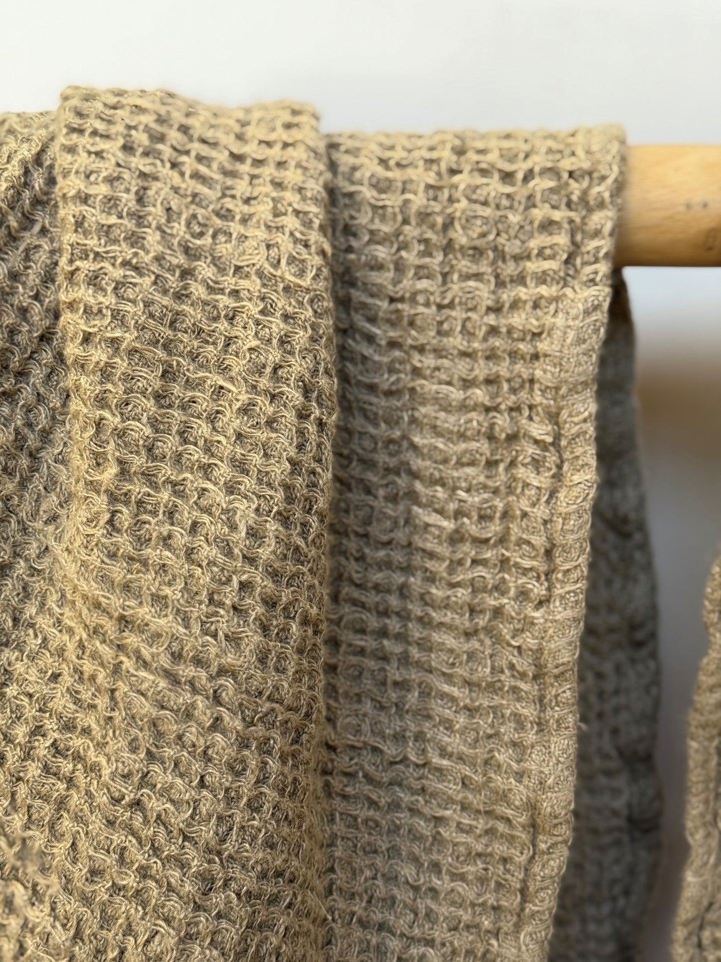 Enzo Waffle Bath Towel Natural Waffle 70X140Cm