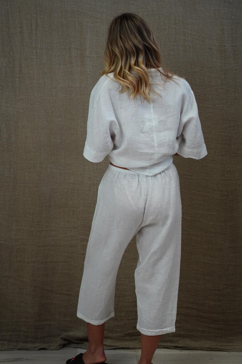 Tilly 3/4 Pants Optic White