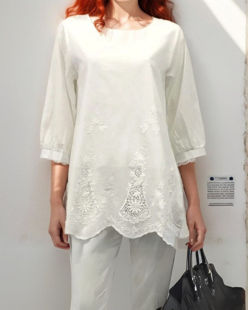 Embroidered Top