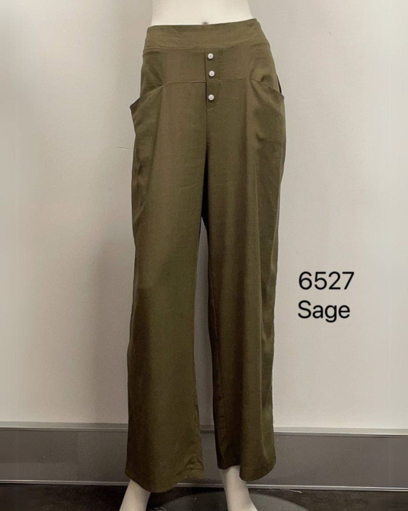 Buttoned Utility Pants