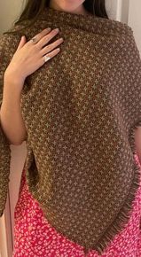 Soft Touch Waffle Weave Texture Scarf 332297