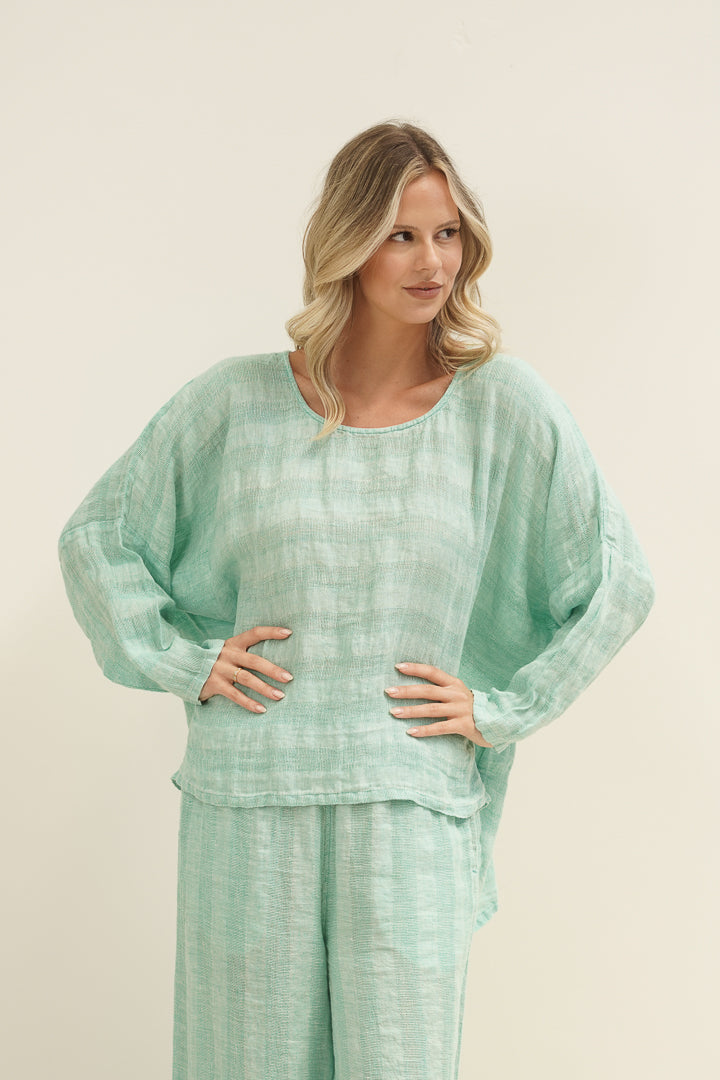Valentina Top Top Cascade Green Combo