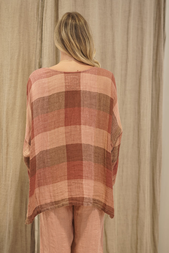 Valentina Top Top Cameo Brown Combo