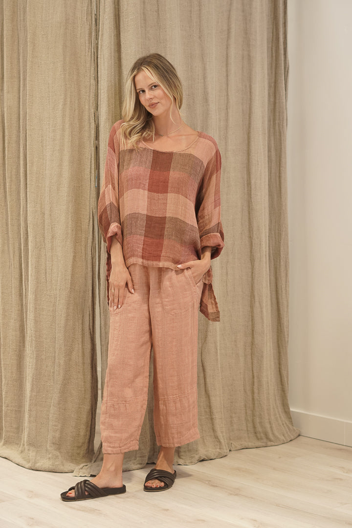 Valentina Top Top Cameo Brown Combo