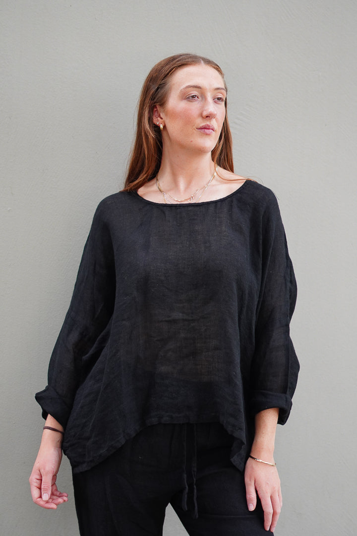 Valentina Top Black Combo