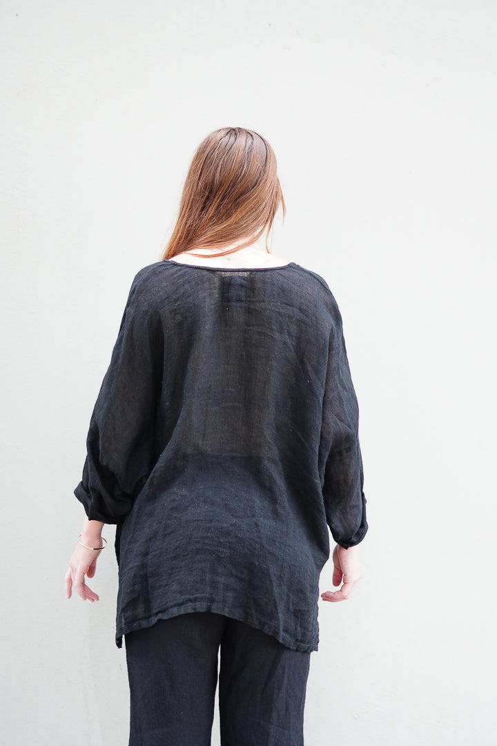 Valentina Top Black Combo