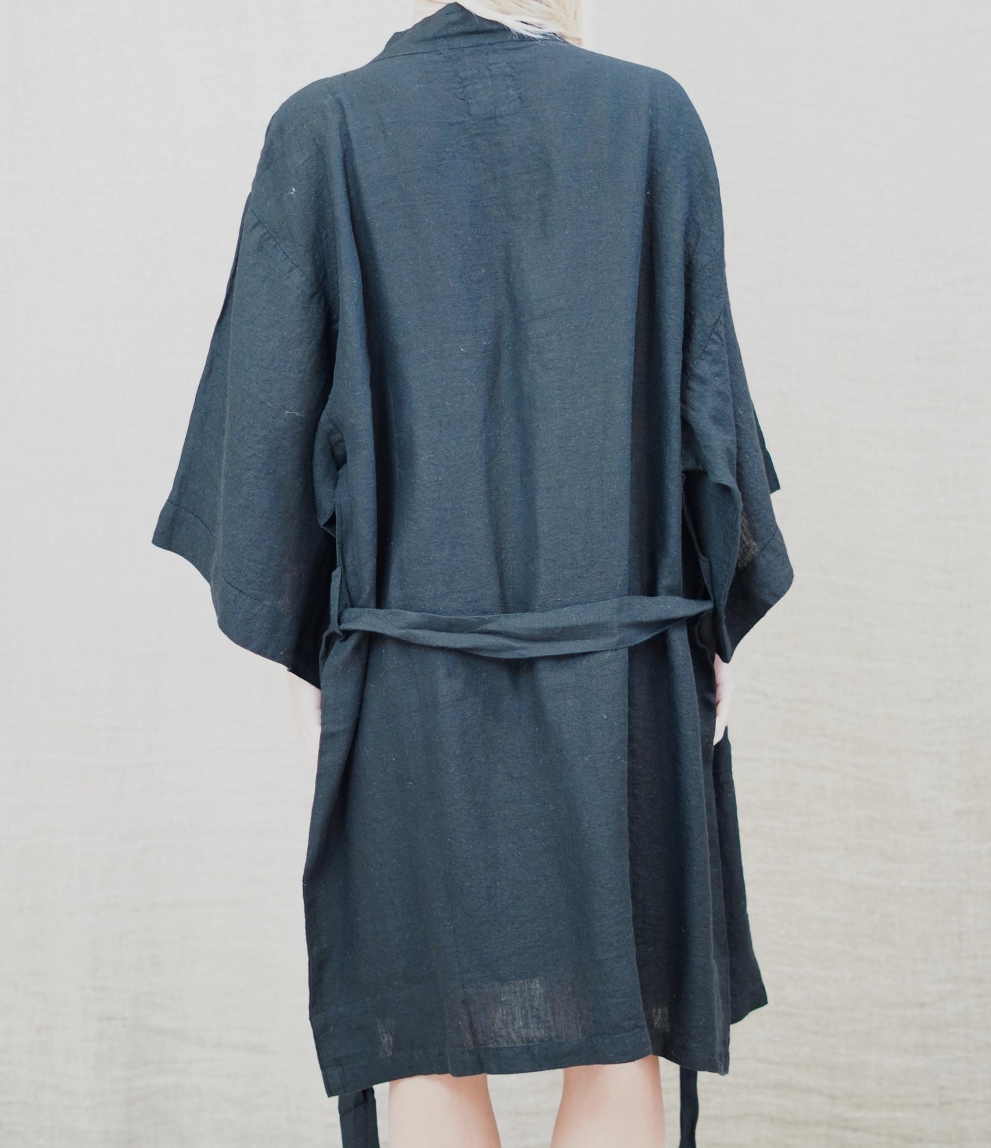 Verona Short Robe Black